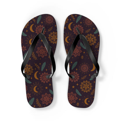 Bohemian Floral Flip Flops - Perfect Summer Footwear
