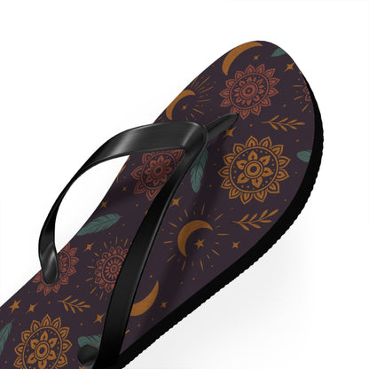 Bohemian Floral Flip Flops - Perfect Summer Footwear