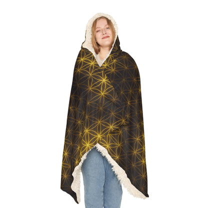 Golden Starburst Snuggle Blanket