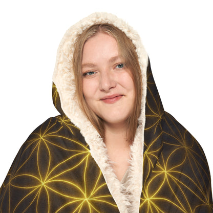 Golden Starburst Snuggle Blanket