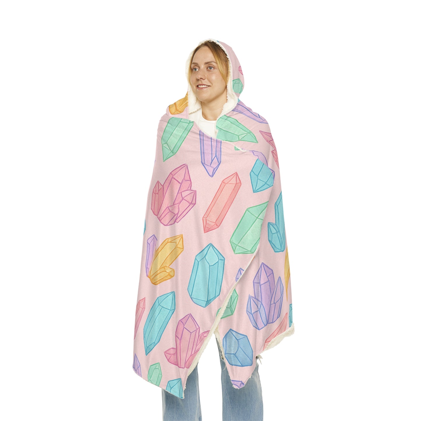 Colorful Crystal Snuggle Blanket