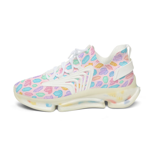 Women's Colorful Mesh Sneakers - Stylish & Comfortable for Everyday Wear