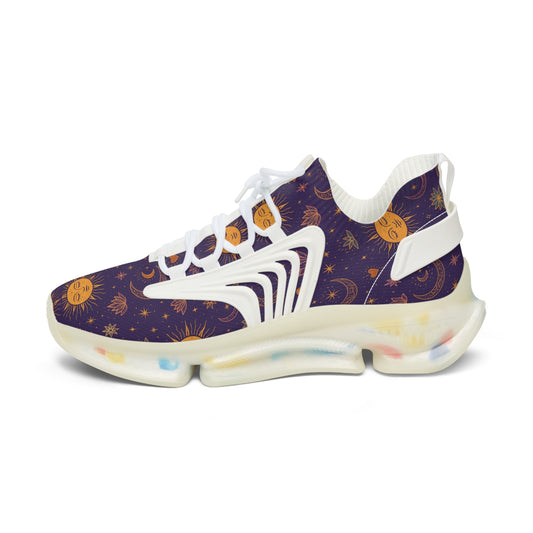 Cosmic Pattern Women's Sports Sneakers – Stylish and Comfortable Mesh Athletic Shoes