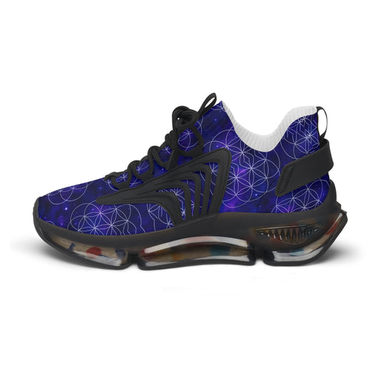 Cosmic Energy Women's Mesh Sneakers - Lightweight Astral Design