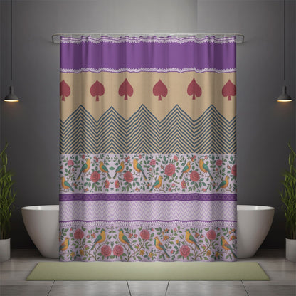 Boho Queen Shower Curtain – A Bold Splash of Bathroom Magic
