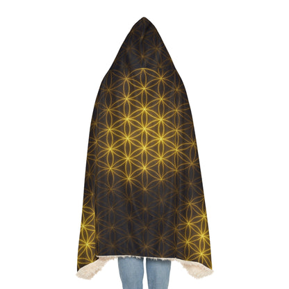 Golden Starburst Snuggle Blanket