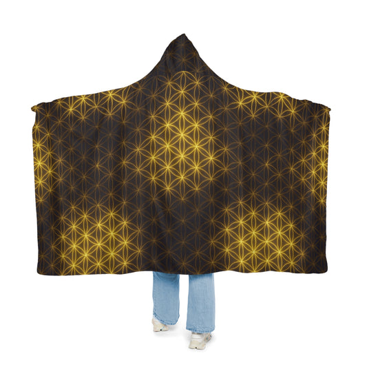 Golden Starburst Snuggle Blanket