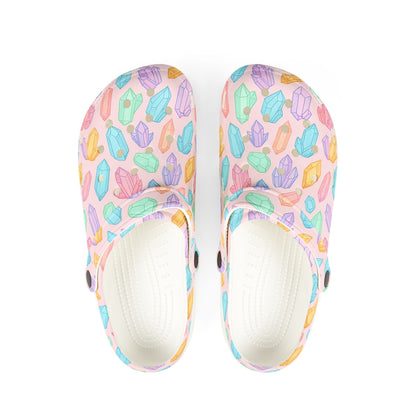 Crystal Pattern EVA Foam Shoes - Stylish & Comfy Footwear