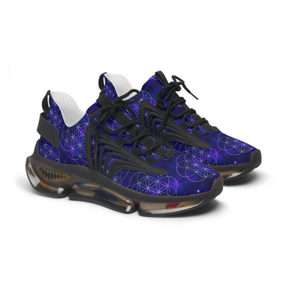 Cosmic Energy Women's Mesh Sneakers - Lightweight Astral Design