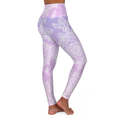Zen Mandala High Waisted Yoga Leggings - Perfect for Yoga and Meditation