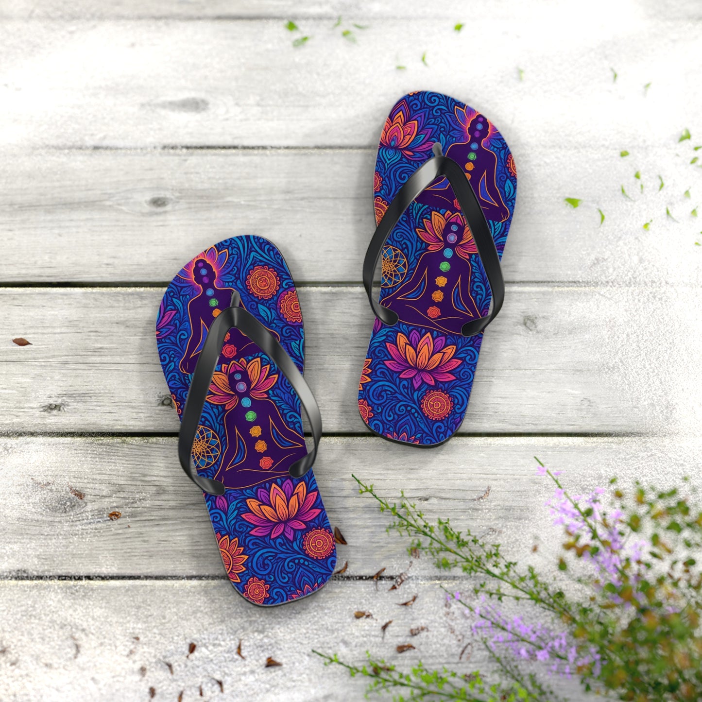 Step into Serenity with Mystic Soul Style Flip Flops ✨🦋