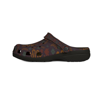 Stylish EVA Foam Rubber Clogs with Colorful Floral Design