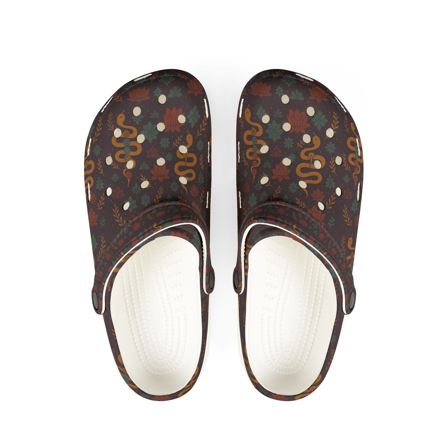Stylish EVA Foam Rubber Clogs with Colorful Floral Design