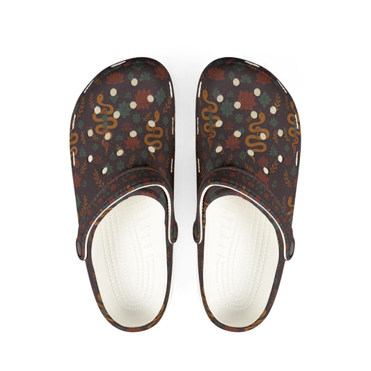 Stylish EVA Foam Rubber Clogs with Colorful Floral Design