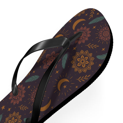 Bohemian Floral Flip Flops - Perfect Summer Footwear
