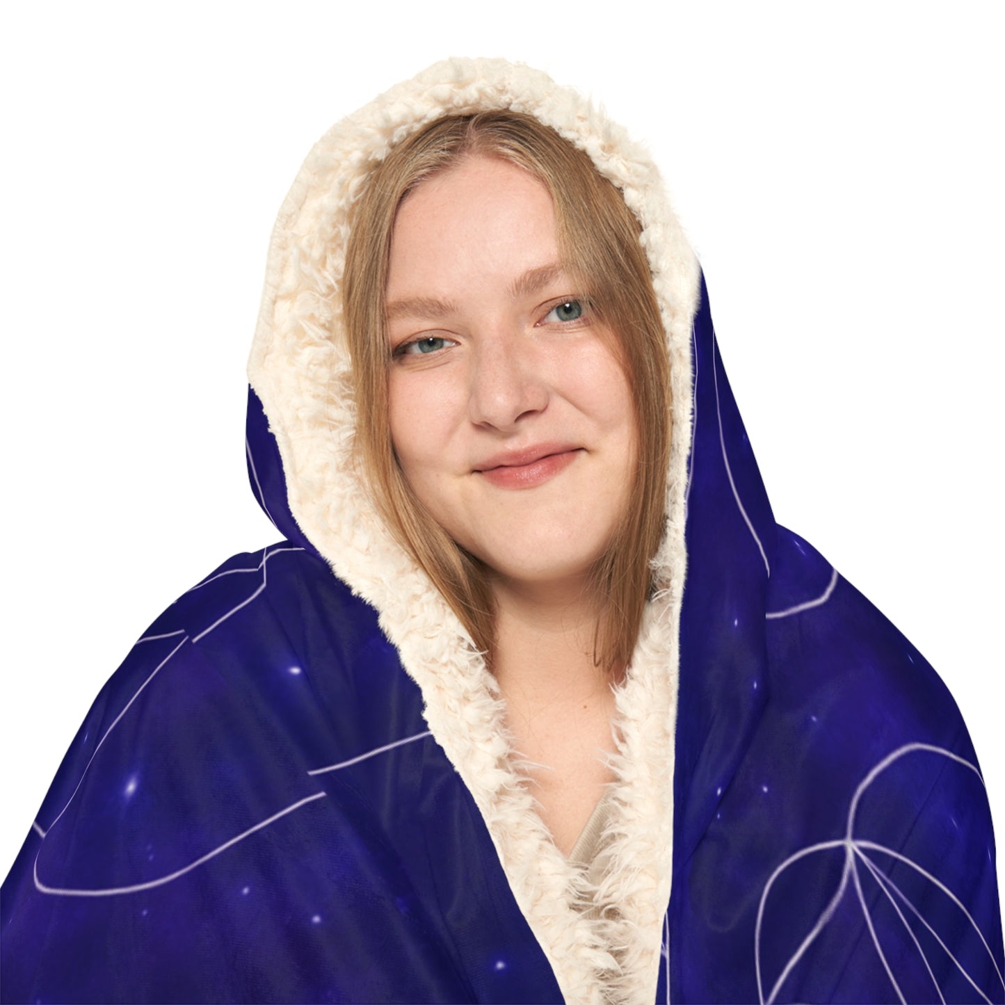 Cosmic Geometry Snuggle Blanket