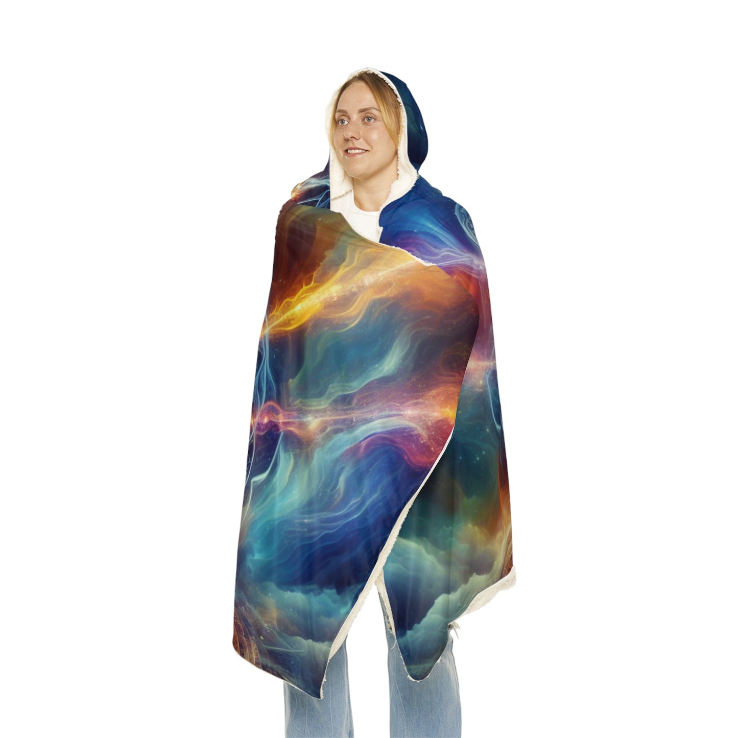 Cosmic Chakra Snuggle Blanket