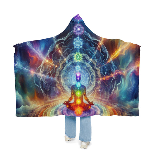 Cosmic Chakra Snuggle Blanket