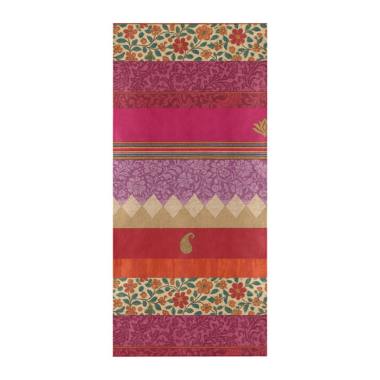 Boho Sunset Suede Beach Towel (31.5" x 71")