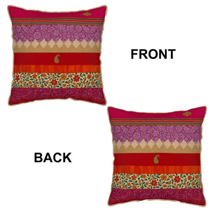 🌸 Boho Velvet Dreams Pillow Cover – Double-Sided Design, Soft Velvet Luxury