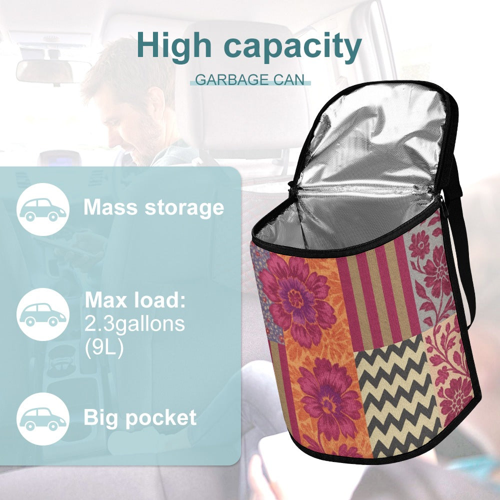 Boho Bliss Car Trash Bag