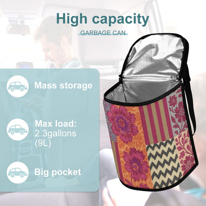 Boho Bliss Car Trash Bag